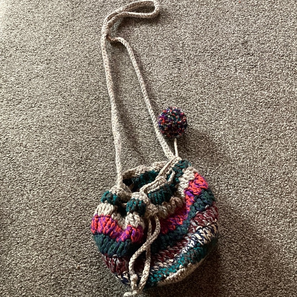 Knitted purse/bag
